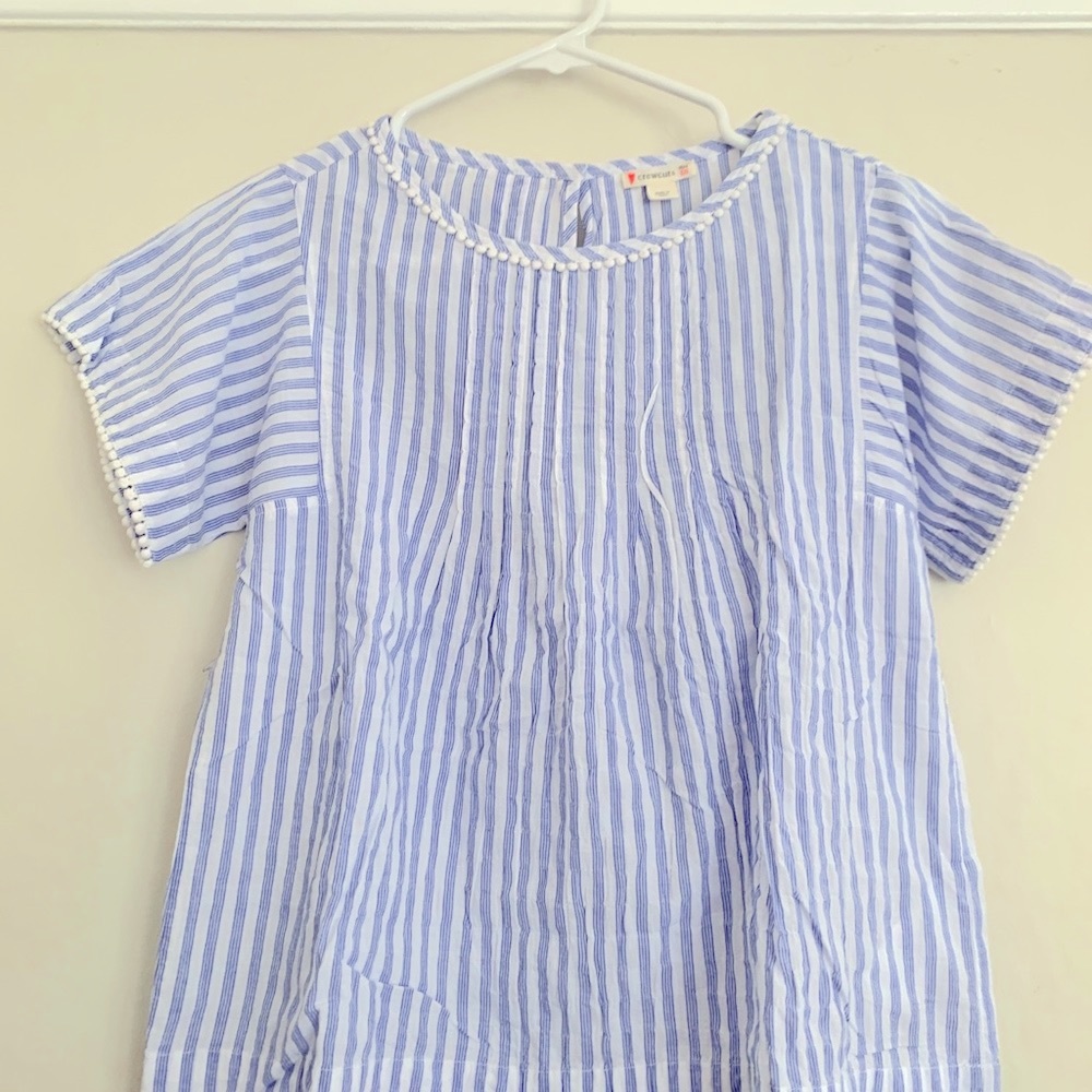 Girls Summer Pretty Cotton Blouse